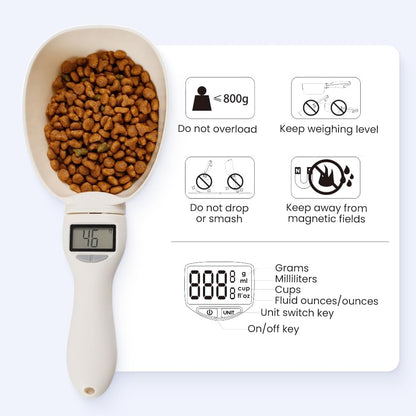 2025 New Digital Measuring Spoon, Food Measuring Scoop Scale 800G / 0.1G High Precision with LCD Screen, Display Electronic Measuring Spoon for Daily Meals and Kitchen Gadgets (1)